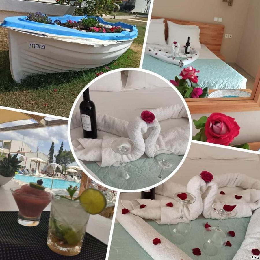 Hotel Marzi Beach&Bungalows Kokkónion Zewnętrze zdjęcie